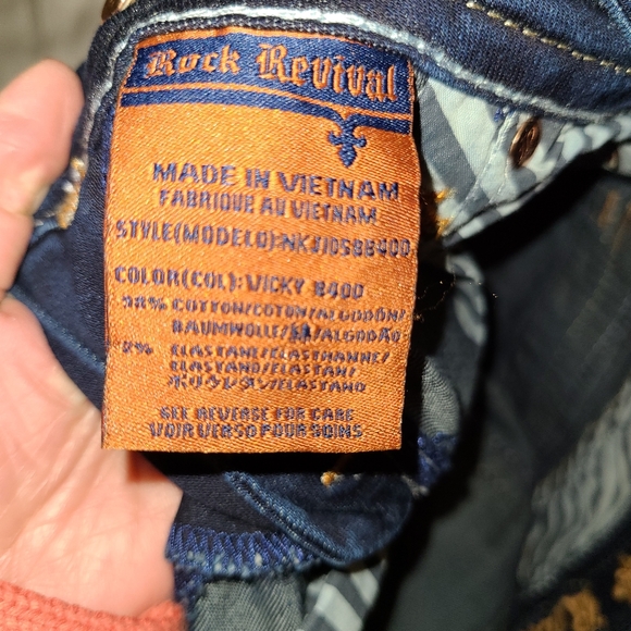 Rock Revival Vicky Bootcut jeans size 27 - Picture 7 of 9